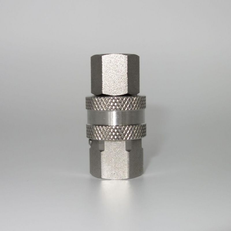 NAIWO Ball Locking High Flow Fluid Hydraulic Quick Coupling Stainless Coupler