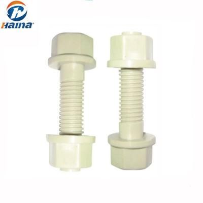 China Manufacturer Hot Sale Plastic Hex Bolt with Hex Nut