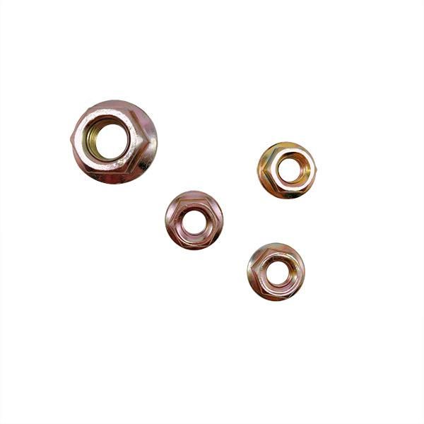 DIN 6923 Zinc Plated Flange Nut Hexagon Head with Flange