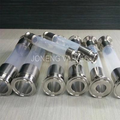 Sanitary Grade Stainless Steel Quick Loading Transparent Silicone Hose