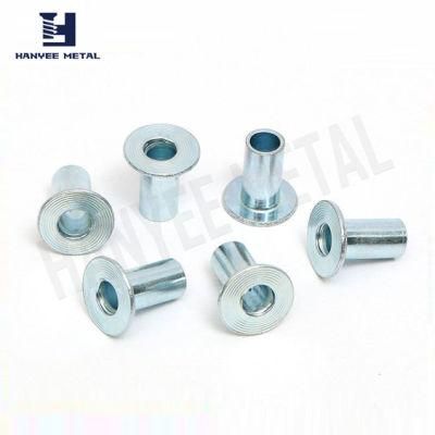 OEM Fasteners Cold Heading Carbon Steel Hollow Rivet