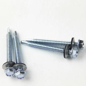 China Factory Price DIN 7504K Drilling Screw with EPDM Washer