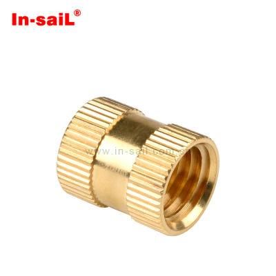 Brass Threaded Insert Round Nuts