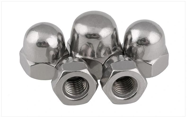 GB/T 923-1988 201 304 Stainless Steel Acorn Nuts