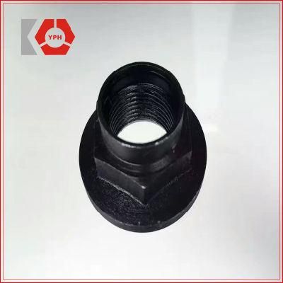 Stainless Steel Hex Flange Nuts DIN 6923 Black