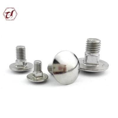 304 Stainless Steel Round Head A2-70 Carriage Bolt
