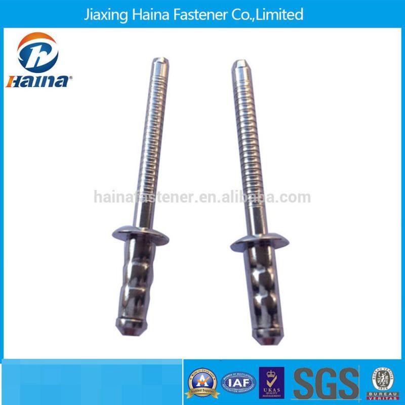 Color Zinc Plated Hemlock Rivet for Automotive and Railway Industry