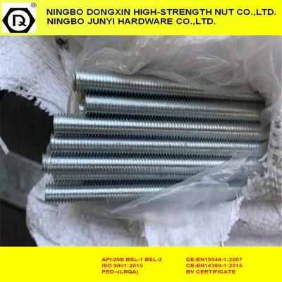 Zinc Plated DIN975 Fasteners Full Threaded Rods by 12.9