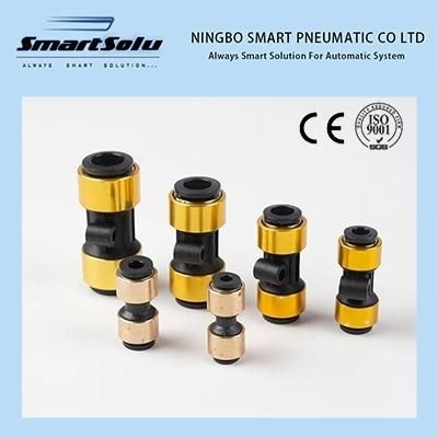 Pressure Resistant Pneumatic Plastic Brass Compressor Combination &amp; Joint Fittings