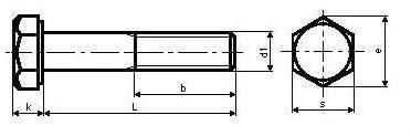ISO Stainless Steel Bolt (Half Threaded) DIN931 and Precise