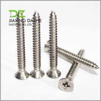 Stainless Steel Screw Cross Flat Head Self Tapping Screws