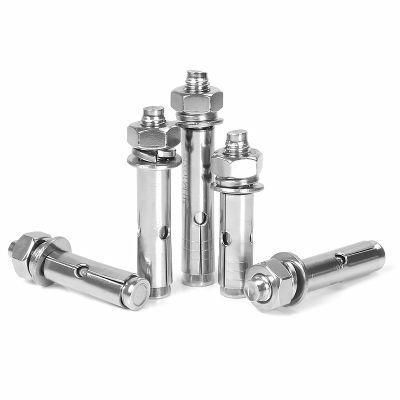 China Wholesale Fastener Hardware Stainless Steel Hex Nut Sleeve Anchor Expansion Bolt