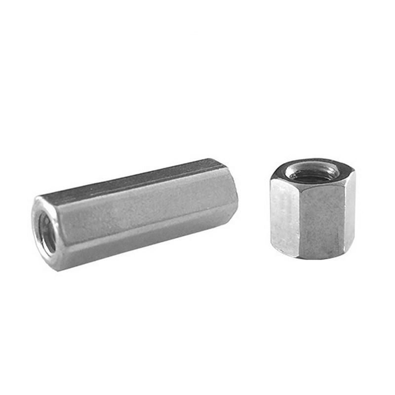 Stainless Steel DIN6334 Hex Coupling Long Nuts