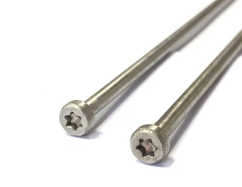 Stainless Steel Cap Head Torx Extra Long Machine Screws