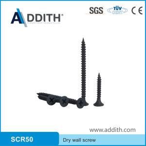 Furniture Hardware High Quality Black Coarse Thread Drywall Screws