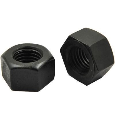 ASTM A194 Gr. 2h Heavy Hex Nut Black 1.1/2&quot;-6