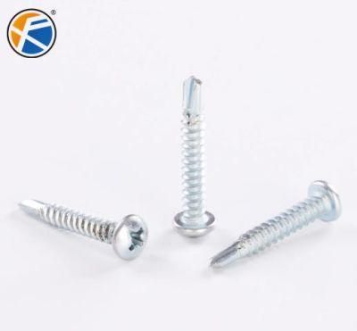 Pan Head Self Drilling Machine Screw Roofing Screw Tek Screw Metal Screw Carbon Steel Screw