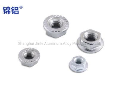 Flange Nut Steel Material High Strength