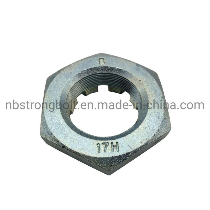 Hex Thin Slotted Nut (M6-M68 DIN937)