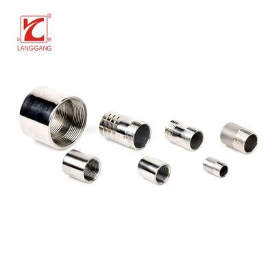 Wholesale Price Standard Stainless Steel Pipe Nipple Forged Pipe Fittings