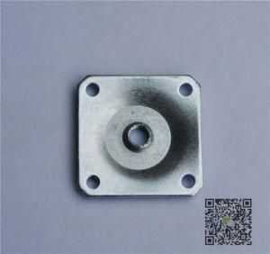 Screw Thread Square Plate Customized Metal Stamping Parts