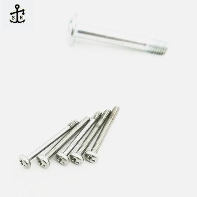 M1.4 M1.7 M2 M2.3 Micro Cross Pan Head Flat End Self Tapping Screw for Toys
