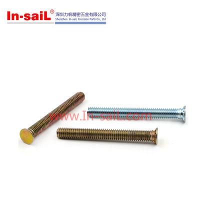 External Threaded High Strength Quenched Steel Self-Clinching Studs Zinc Plated