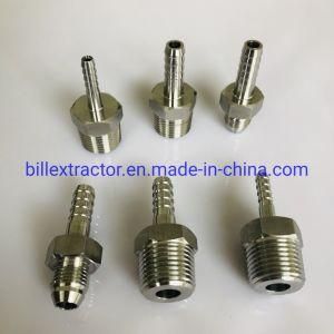Stainless Steel Compression Fittings of Male to Hose Adaptor