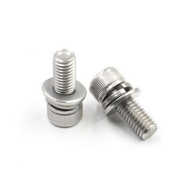 Hot Selling Stainless Steel Cap Head Hex Socket Screw with Double Washer