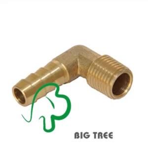 High Quality Brass Elbow Hose Barb Fitting with Male Thread