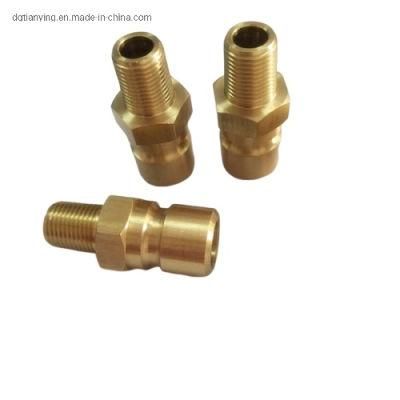 Dme Mold Brass Plug Water Hose Fitting for Cooling System