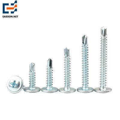 White Zinc Plated Self Drilling Screw M4.2 M4.8 Phillips Screws