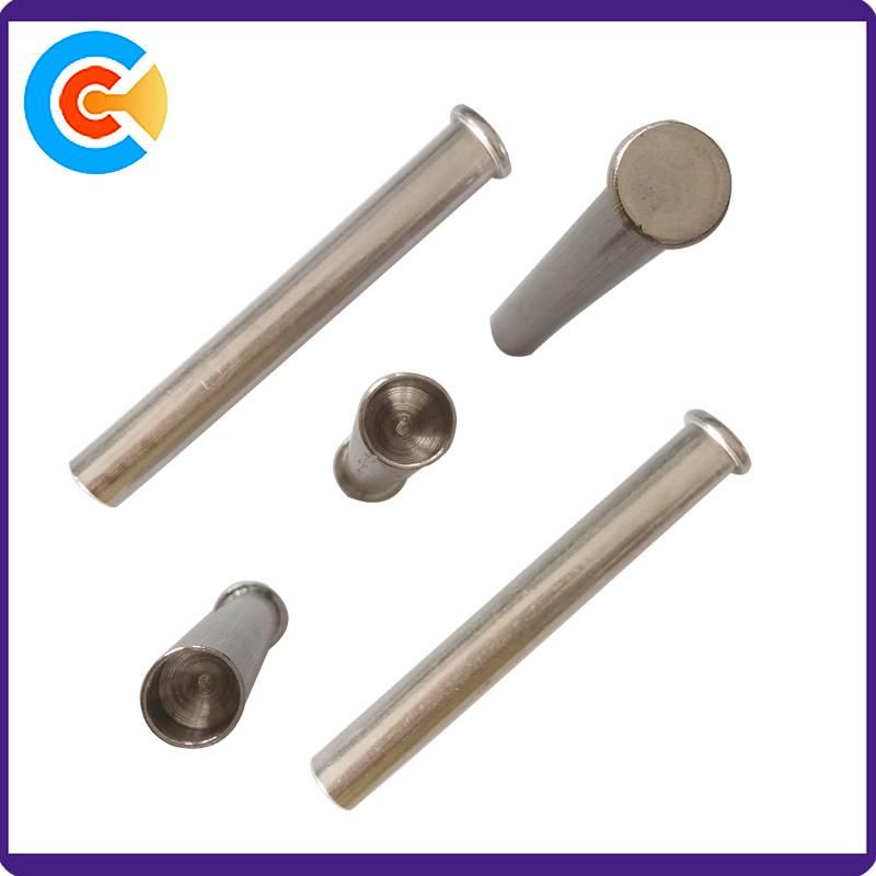 Carbon Steel Zinc Plating Fastener Non-Standard Metal Solid Rivet