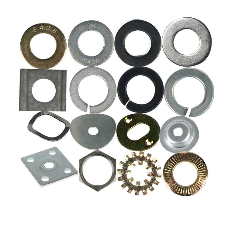 Hot Sale Bolt Nut and Washers High Quality Mild Steel China Low Price Carbon Steel Spring Washer