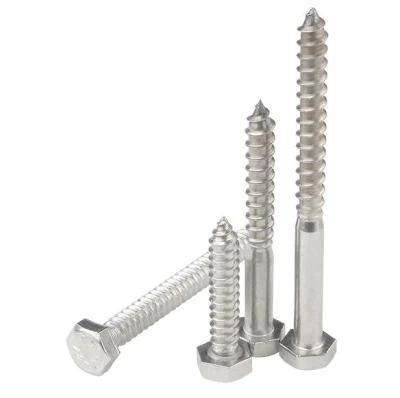New Arrival Latest Design Multiple Specifications Hexagon Head Wood Screw DIN571 Hexagonal Self-Tapping Screws