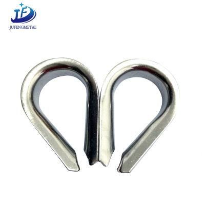 Smooth Surface Stainless Steel Wire Rope Ring Capel Thimble
