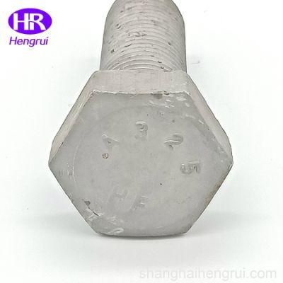 HDG ASTM F3125 A325 A490 A449 A490, A490m High Strength Heavy Hex Structural Bolt