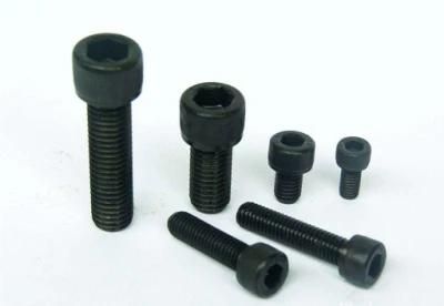 Stainless Steel Hex Socket Bolts with Black Zinc Plated Cheap and Precise