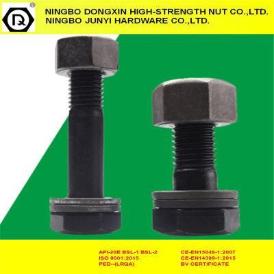10.9 DIN933 Black Fastener Full Thread Hex Head Bolt
