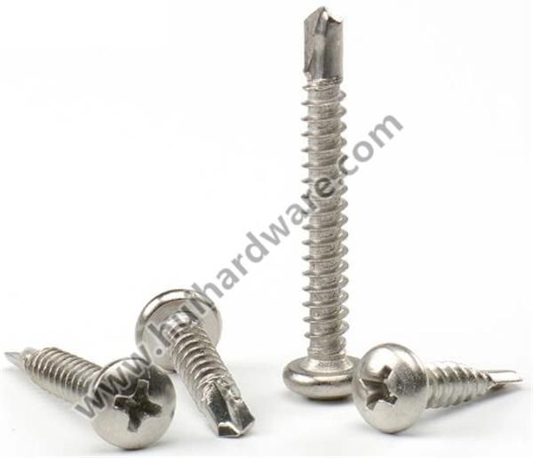 Stainless Steel 410 Pan Head Phillips Self Drilling Screws