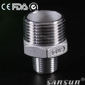 High Quality Sanitary Stainless Steel Welding Reducer Hexagon Nipple Male Pipe Fitting