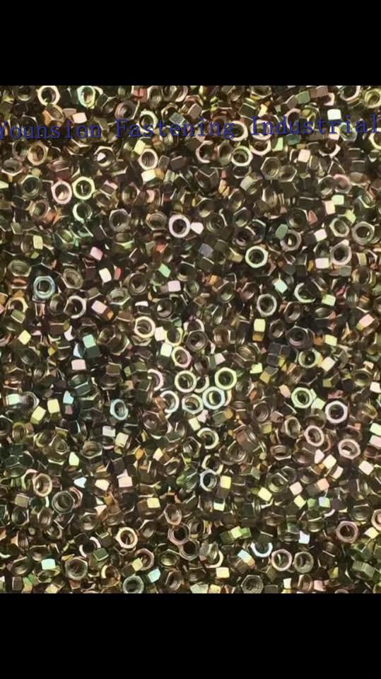 Hot DIP Galvanized Hex Nut DIN934 Bsw and ANSI