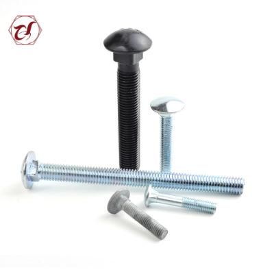 Full Thread DIN603 Yellow Mushroom Head Square Neck Bolt