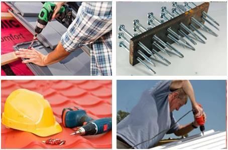 Hex Head Self-Drilling Roofing Screw with Taiwan Quality