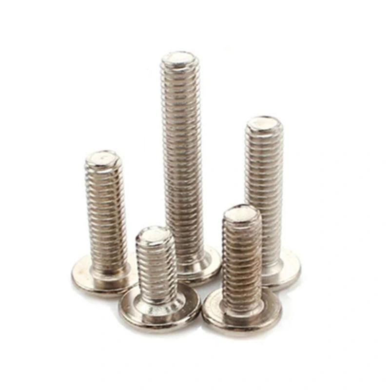 Color Zinc Plated Hex Socket Flat Head Furniture Screw