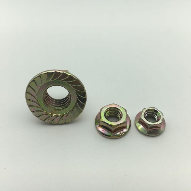 Serrated Flange Nut DIN6923 Hex Nut Flanged