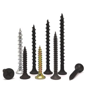 C1022A Bugle Head Grey/Black Phosphated Zinc Plated Drywall Screw/Tornillos