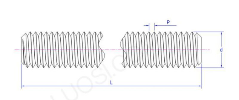Stainless Steel/Carbon Steel/Zinc Plated Buliding Constrction Thread Rod