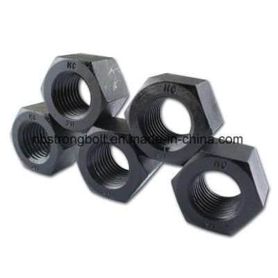ASTM A194 Gr. 2h Heavy Hex Nut Black