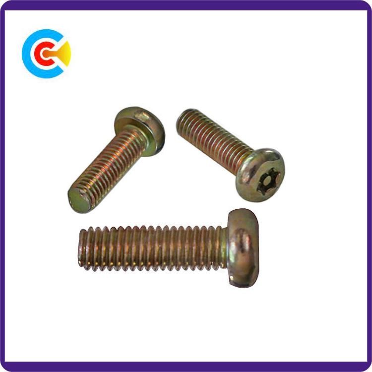 DIN/ANSI/BS/JIS Carbon-Steel/Stainless-Steel Galvanized Six-Lobe with Studs Screw